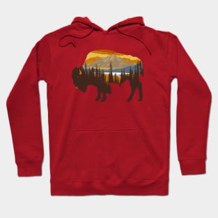 American bison Hoodie